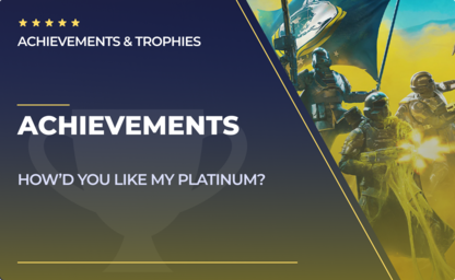 Trophies & Achievements Unlock in Helldivers 2