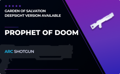 Prophet of Doom - Shotgun in Destiny 2