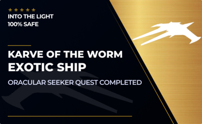 Karve of the Worm Exotic Ship in Destiny 2