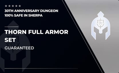 Thorn Full Armor Set in Destiny 2
