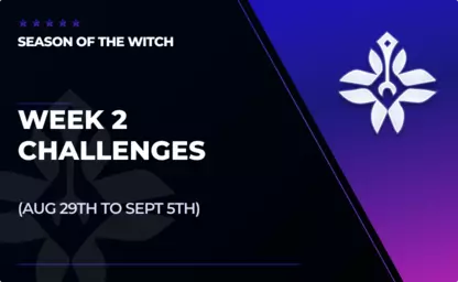 Week 2 - Seasonal Challenges in Destiny 2