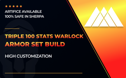 Triple 100 Stats Warlock Armor Set Build in Destiny 2