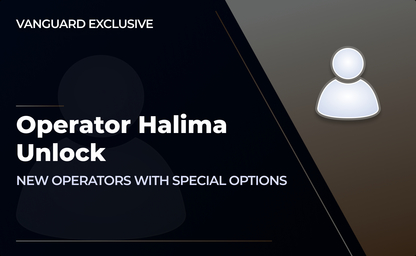 Operator Halima Unlock in CoD: Vanguard