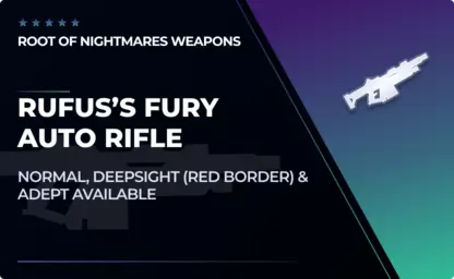 Rufus's Fury - Auto Rifle in Destiny 2