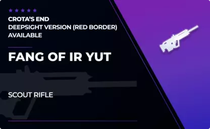 Fang of Ir Yut - Scout Rifle in Destiny 2