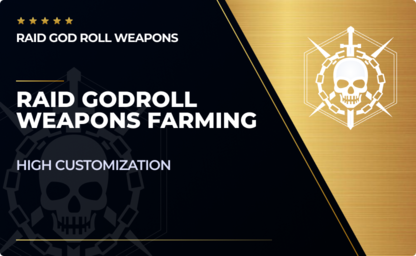 Raid Godroll Weapons Farming Service in Destiny 2