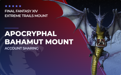 Apocryphal Bahamut Mount in Final Fantasy XIV