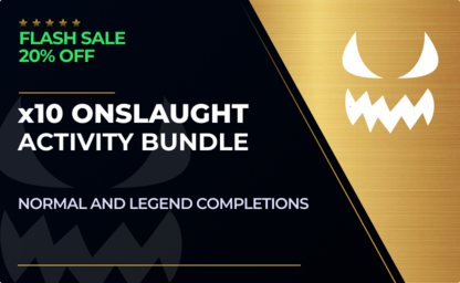 x10 Onslaught Activity Completion - 20% OFF in Destiny 2