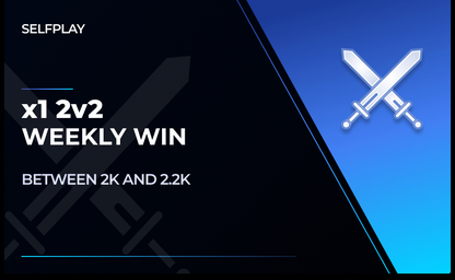 2v2 SELFPLAY x1 Weekly Win - between 2k & 2.2k in WoW Dragonflight