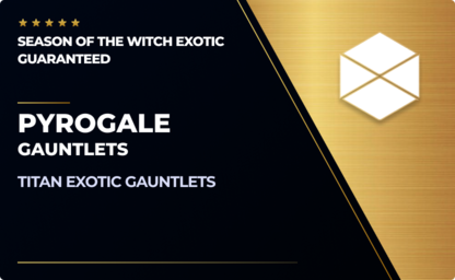 Pyrogale Gauntlets - Titan Exotic Gauntlets in Destiny 2