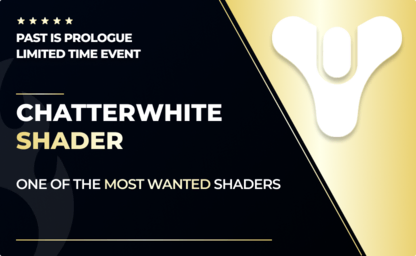 Chatterwhite Shader (The All White Shader) in Destiny 2