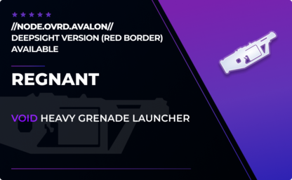 Regnant - Void Grenade Launcher in Destiny 2