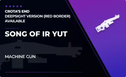 Song of Ir Yut - Machine Gun in Destiny 2