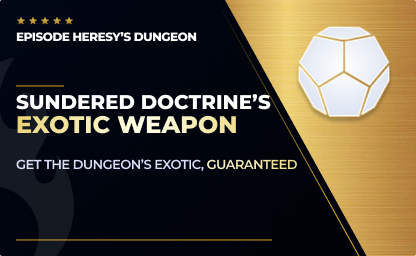 Sundered Doctrine's Exotic Weapon in Destiny 2