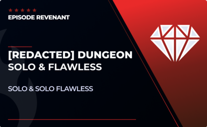 Preorder Revenant Dungeon - Solo & Flawless in Destiny 2