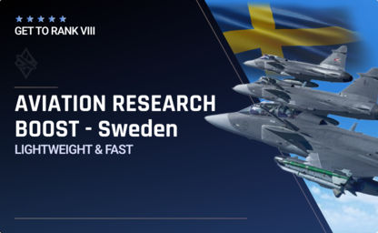 Sweden Aviation Research in War Thunder