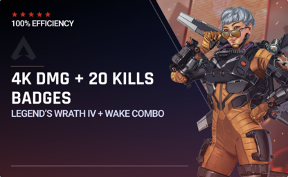 Legend's Wake + Wrath IV Badges Combo in Apex Legends