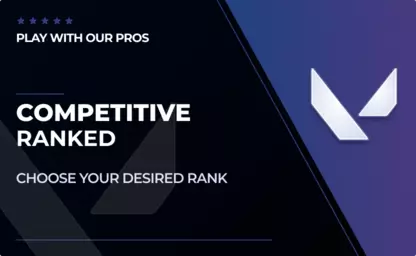 Play with our PROS and get your desired rank in Valorant