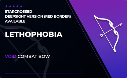 Lethophobia - Void Combat Bow in Destiny 2