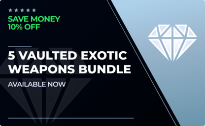 5 Vaulted Exotic Weapons Bundle - 10% OFF in Destiny 2