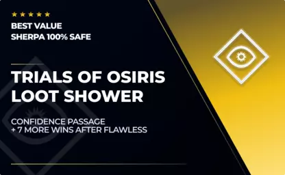 Trials of Osiris Loot Shower in Destiny 2