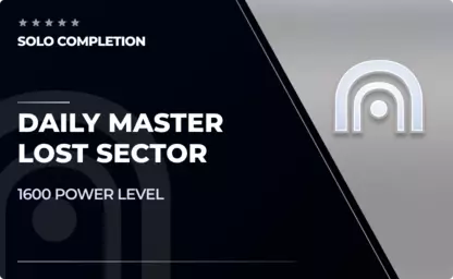Master (1600) Solo Lost Sector in Destiny 2