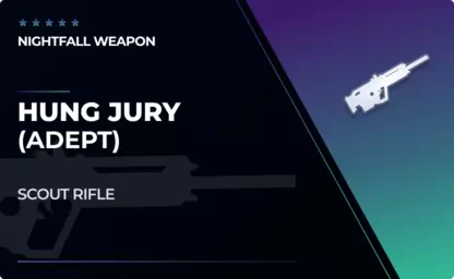 Hung Jury (Adept) - Scout Rifle in Destiny 2