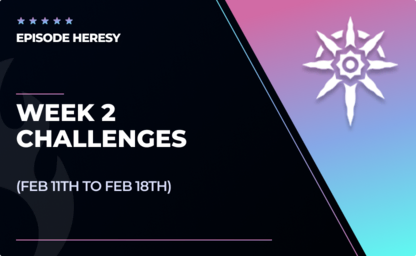 Week 2 - Seasonal Challenges [Heresy] in Destiny 2