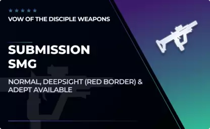 Submission - Submachine gun in Destiny 2