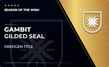 Gilded Gambit Seal - Season of the Wish in Destiny 2