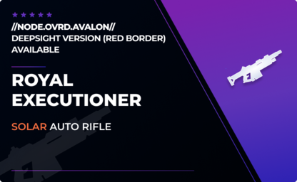 Royal Executioner - Solar Fusion Rifle in Destiny 2