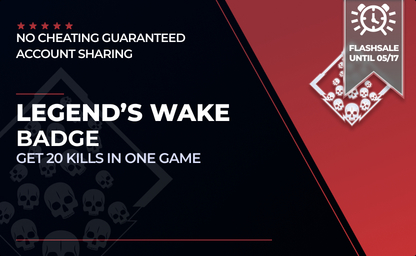 Wake Badge 20% OFF in Apex Legends