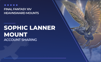Sophic Lanner Mount in Final Fantasy XIV