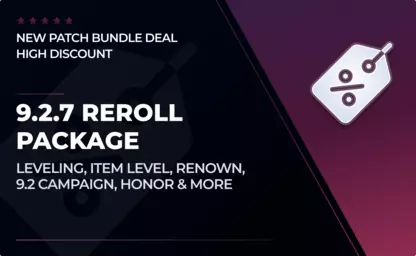 9.2.7 Reroll Package in WoW Dragonflight