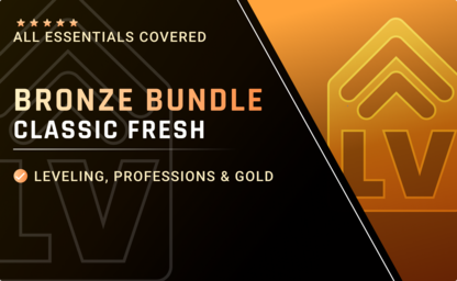 WOW CLASSIC FRESH BRONZE BUNDLE (10% OFF) in WoW Classic 20th Anniversary <br> (Fresh Servers)