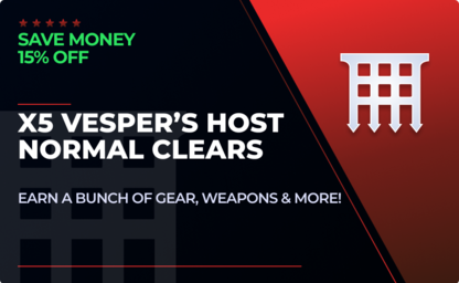 x5 Vesper's Host Dungeon Normal Clears - 15% OFF in Destiny 2