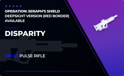 Disparity - Stasis Pulse Rifle in Destiny 2