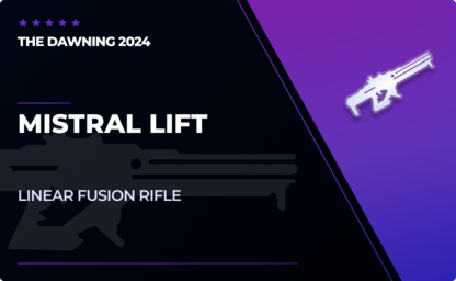 Mistral Lift - Void Linear Fusion Rifle in Destiny 2