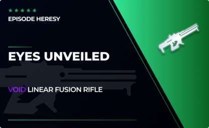 Eyes Unveiled - Void Linear Fusion Rifle in Destiny 2