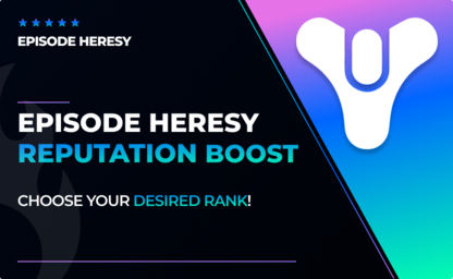 Heresy Vendor Reputation Boost in Destiny 2