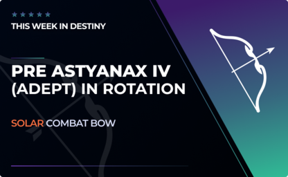 Adept weapon in rotation this week! in Destiny 2