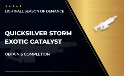 Quicksilver Storm - Catalyst Obtain & Completion in Destiny 2