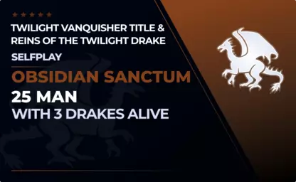 Reins of the Twilight Drake & Twilight Vanquisher Title in WoW WOTLK