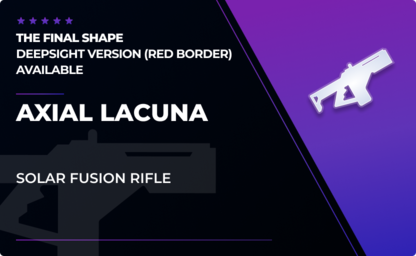 Axial Lacuna - Fusion Rifle in Destiny 2