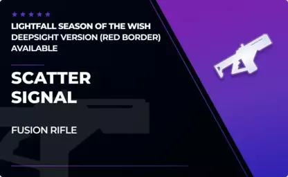 Scatter Signal - Fusion Rifle in Destiny 2
