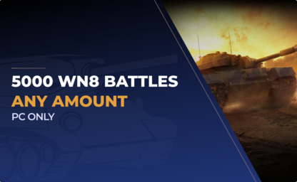 5000 WN8 Battles in World of Tanks