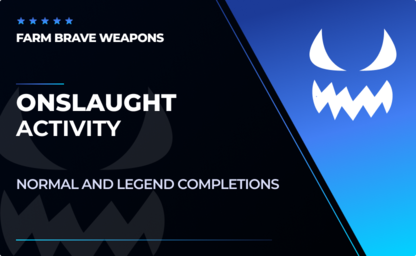 Onslaught Activity Completion in Destiny 2
