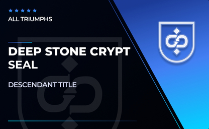 Deep Stone Crypt Raid Seal in Destiny 2