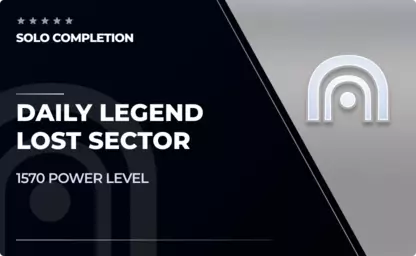 Legend (1570) Solo Lost Sector in Destiny 2