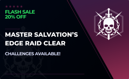 Master Salvation's Edge Boost - 20% Off in Destiny 2